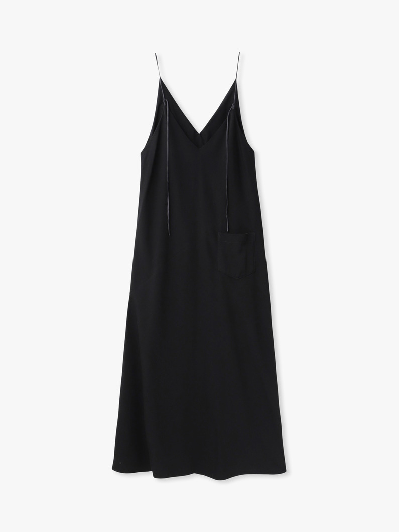 サテン キャミソールドレス（クリーム/ブラック） 詳細画像 cream 1