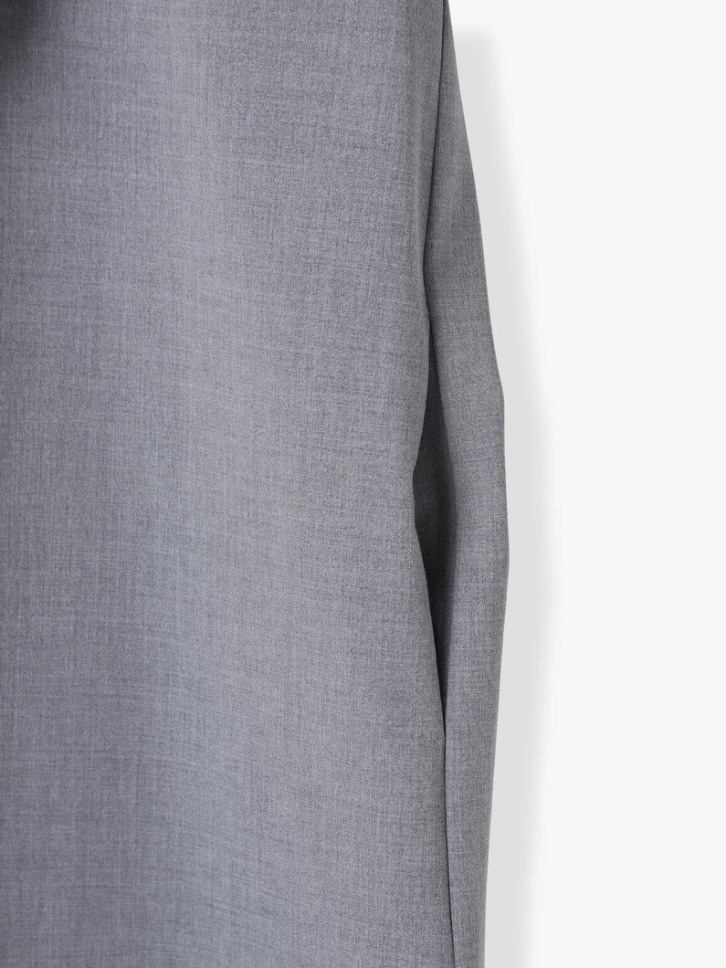 プリーツ ジャボ ドレス 詳細画像 gray 3