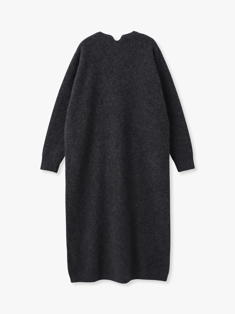 フォックスヤク ニット ドレス 詳細画像 white 1