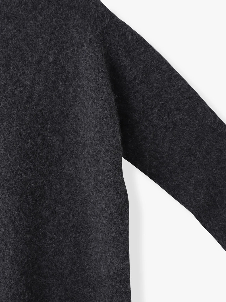 フォックスヤク ニット ドレス 詳細画像 white 2