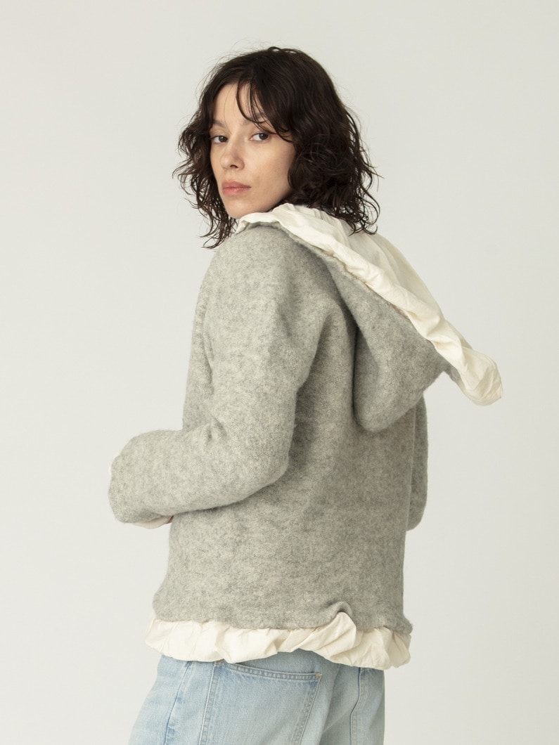 フィリング フーディー ブルゾン 詳細画像 gray 2