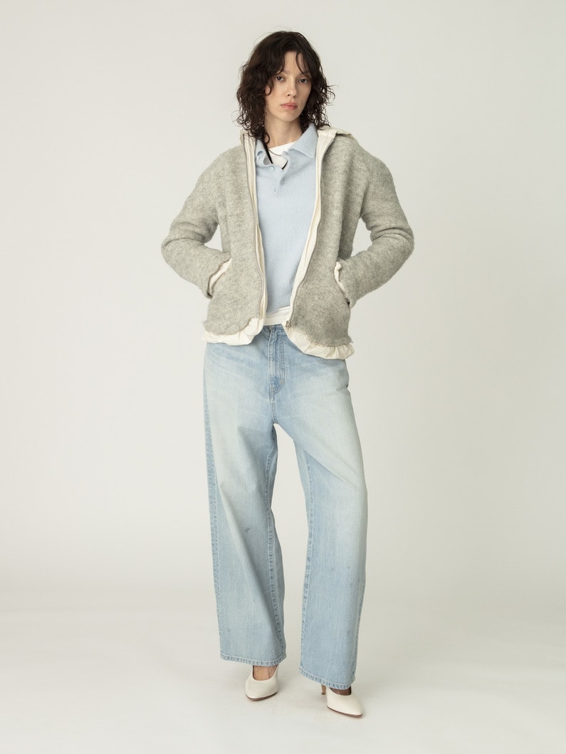 フィリング フーディー ブルゾン 詳細画像 gray 4