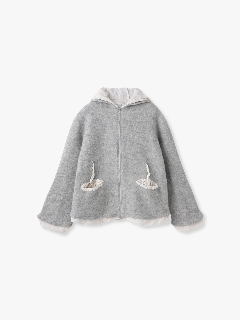 フィリング フーディー ブルゾン 詳細画像 gray 5