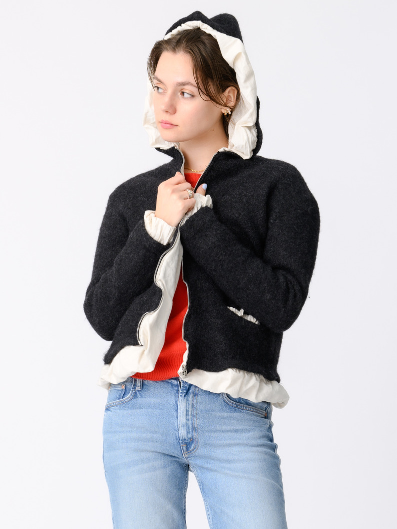 フィリング フーディー ブルゾン 詳細画像 charcoal gray 1