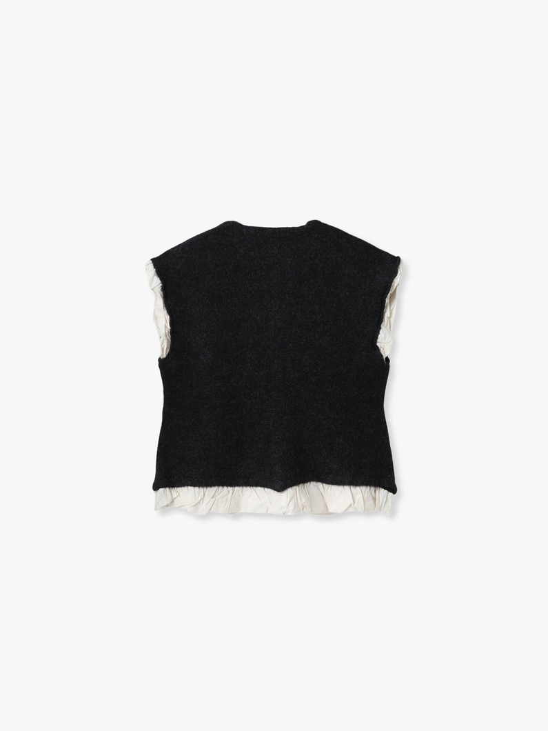 フィリング ニットベスト 詳細画像 charcoal gray 1