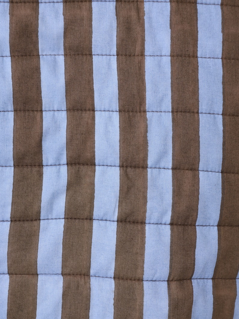 シックストライプ キルトジャケット（ブラウン） 詳細画像 brown 3