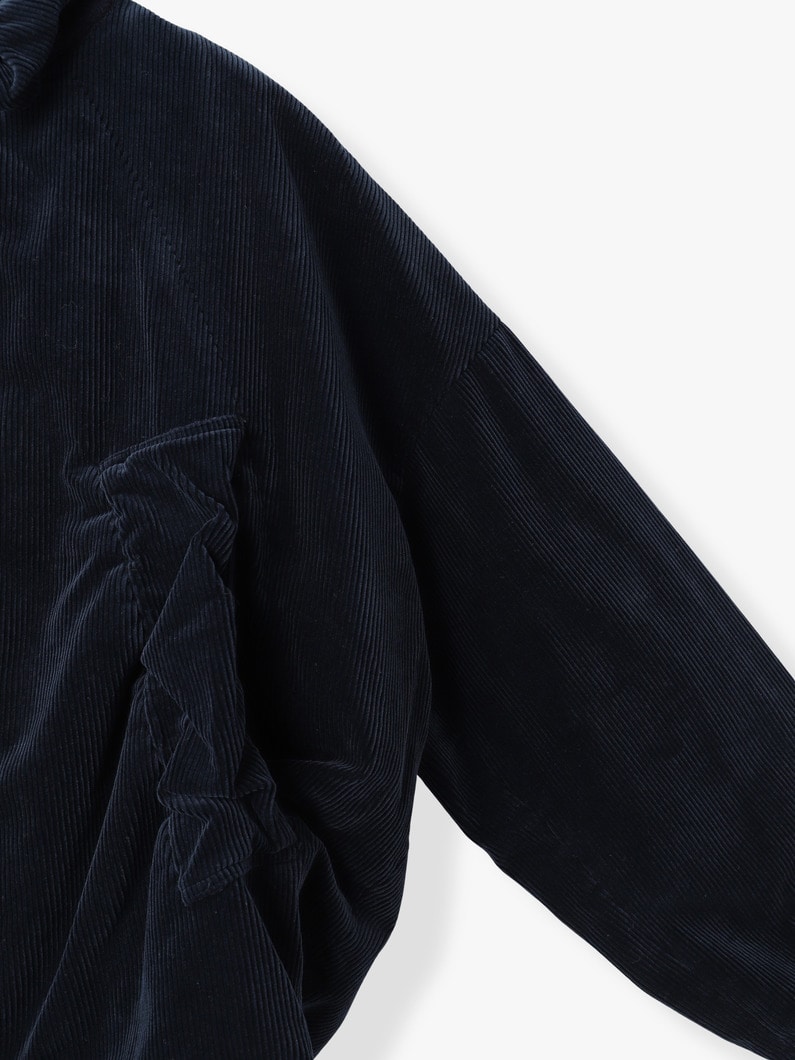 コーデュロイ ジップブルゾン 詳細画像 navy 2