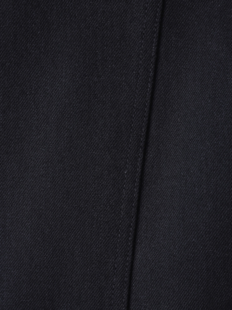 コーデュロイカラー デニムジャケット（ブラック） 詳細画像 black 3