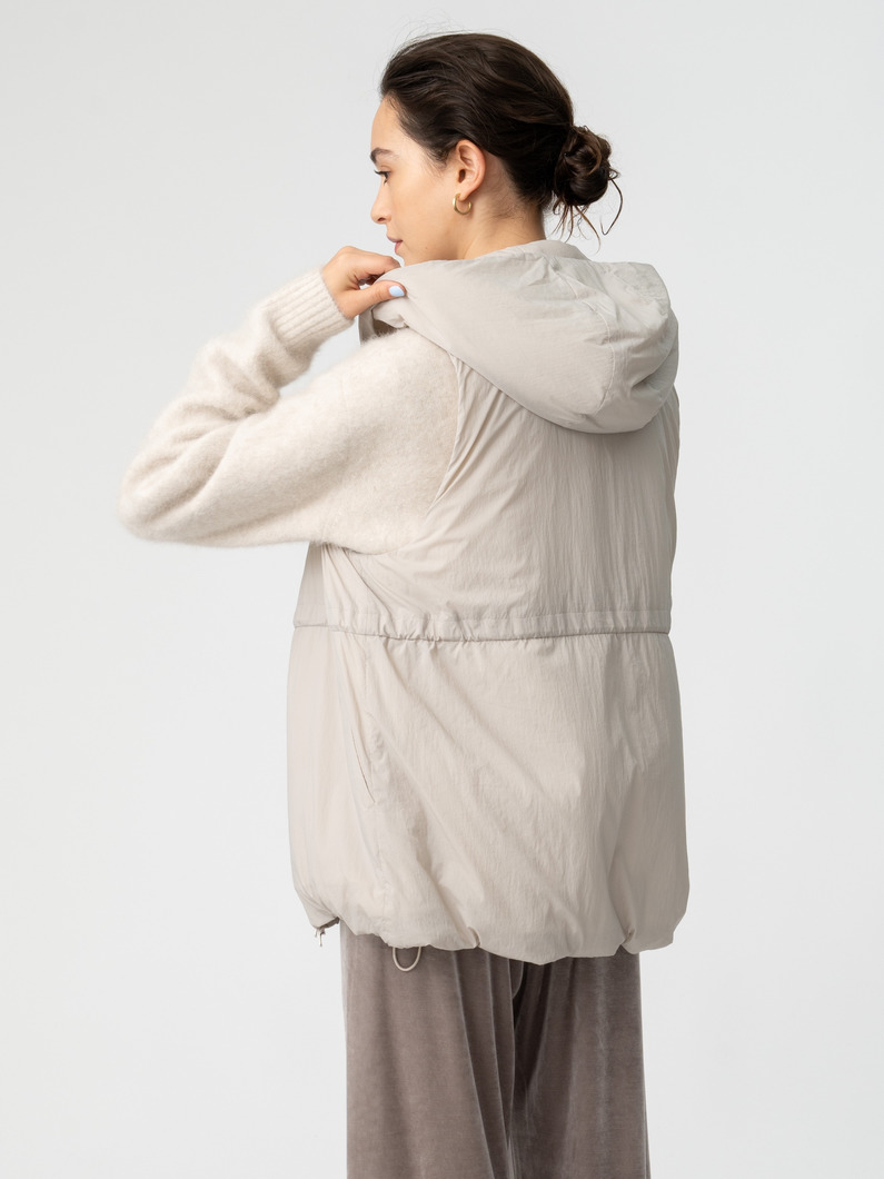 フードベスト（ネイビー/グレージュ） 詳細画像 greige 2