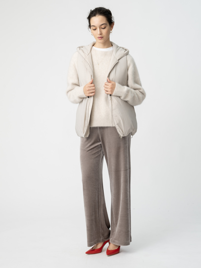 フードベスト（ネイビー/グレージュ） 詳細画像 greige 3