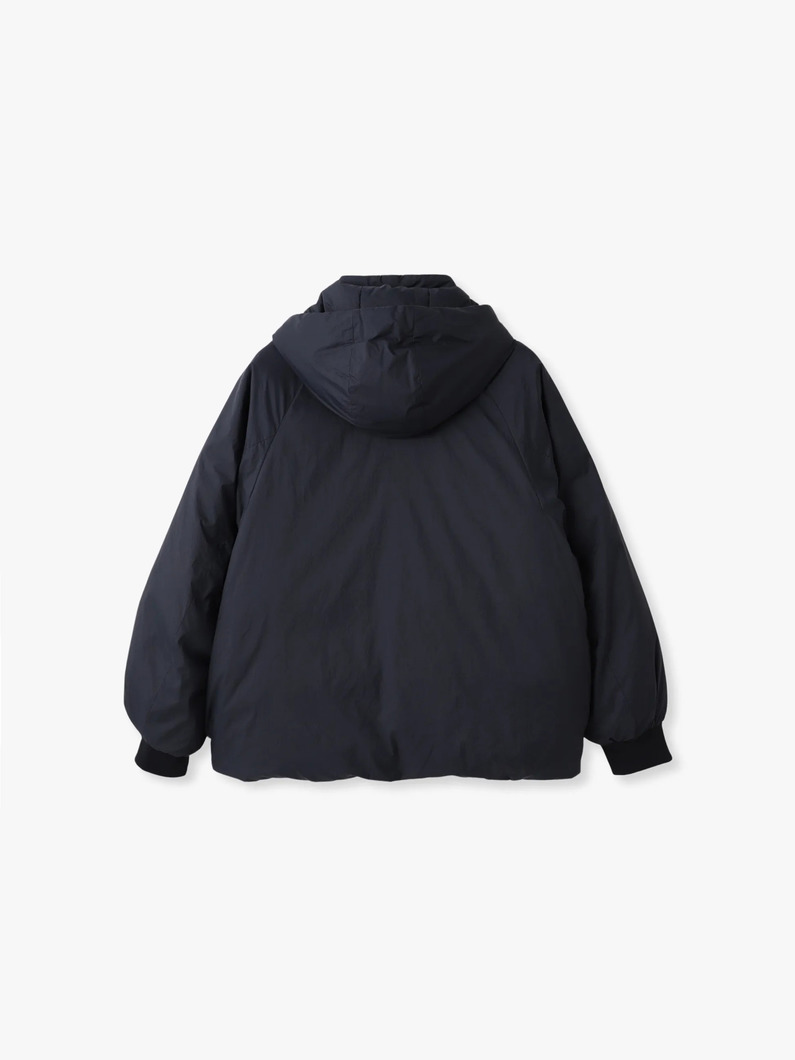 フーディー ダウンブルゾン 詳細画像 black 1