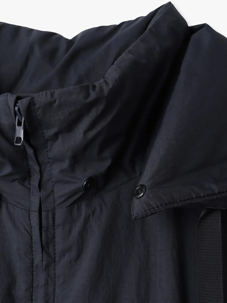 フーディー ダウンブルゾン 詳細画像 black 4