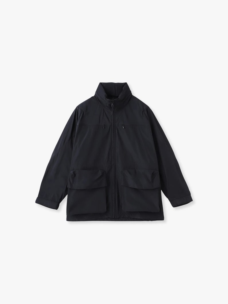 フードイン ブルゾン（ブラック/オリーブ） 詳細画像 black