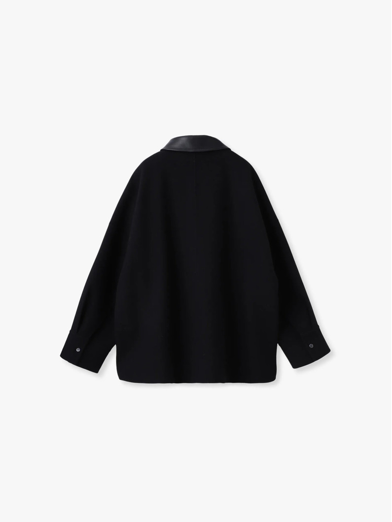 ジロンラムメルトン ジャケット（ブラック） 詳細画像 black 1