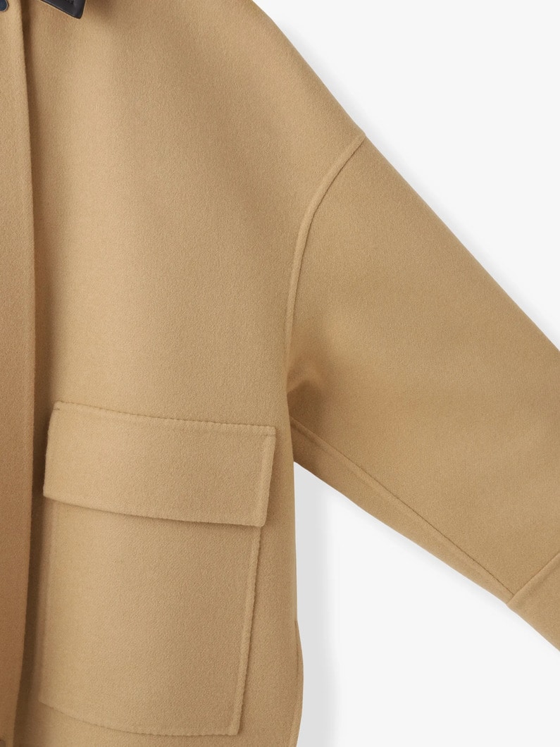 ジロンラム メルトンジャケット（ベージュ） 詳細画像 beige 2