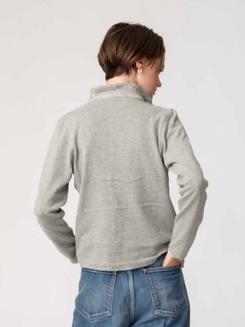 アンデュレイティッド カーディガン 詳細画像 gray 2