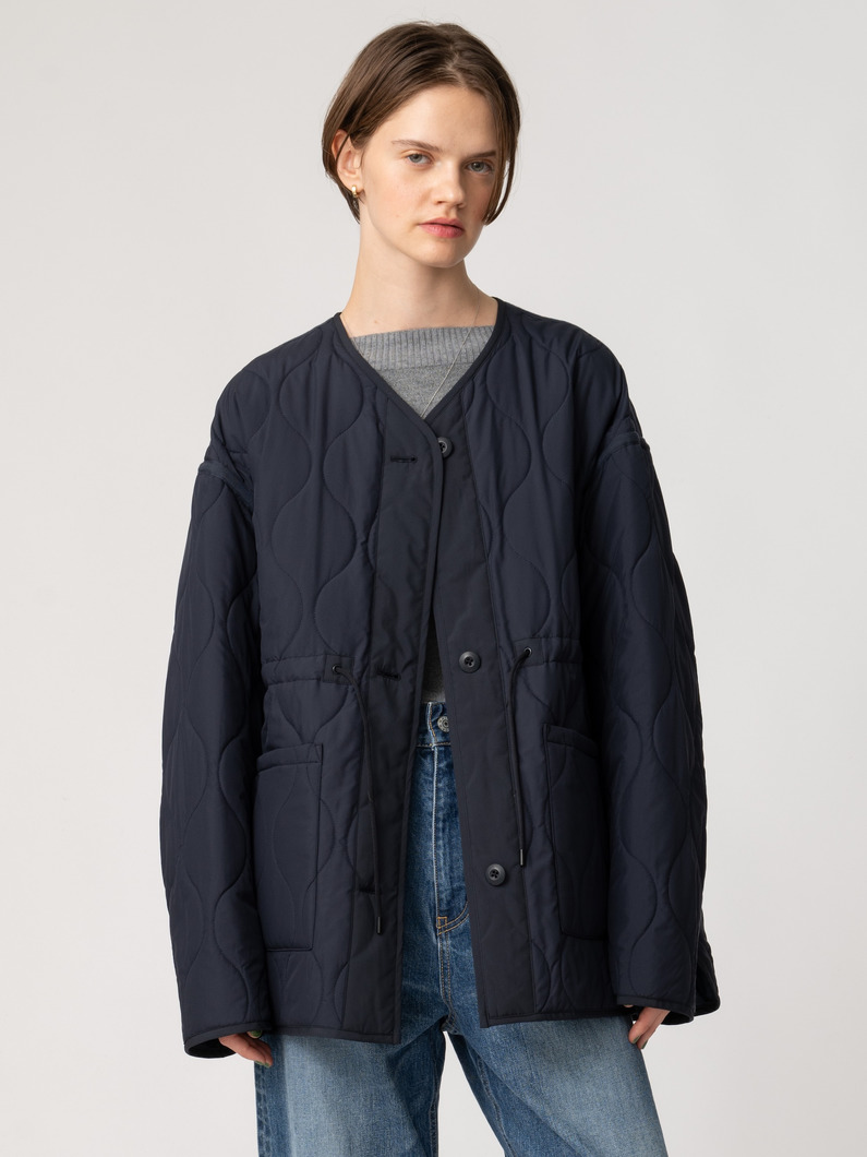 キルト ブルゾンジャケット 詳細画像 navy 1