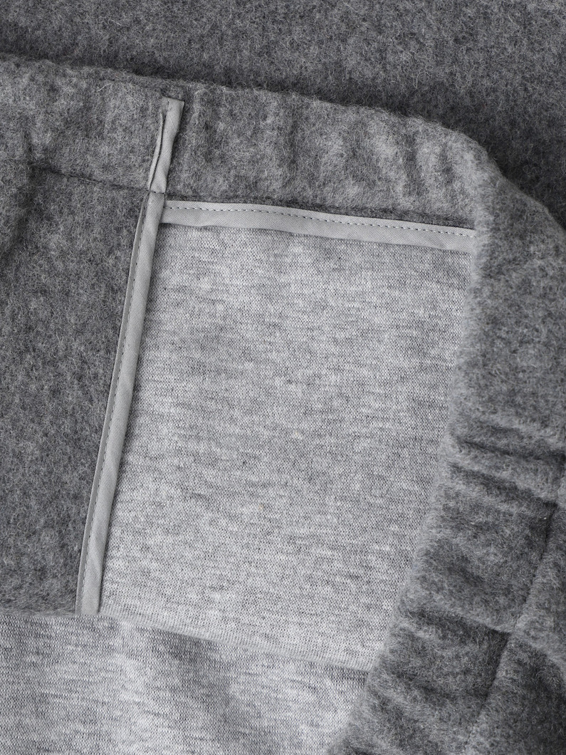 フリース ブルゾン（ベージュ/グレー） 詳細画像 beige 4