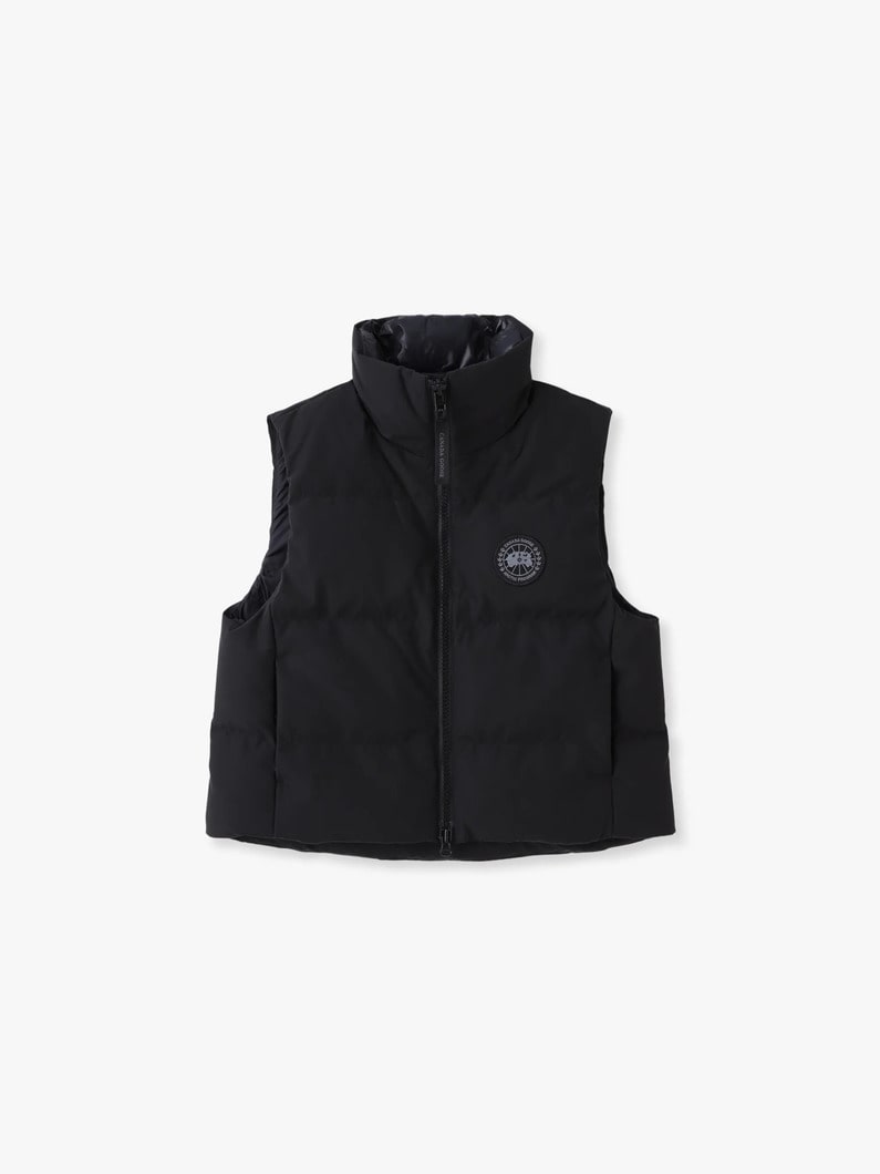 グランドビュー クロップド ベスト ブラックレーベル（women） 詳細画像 black 1