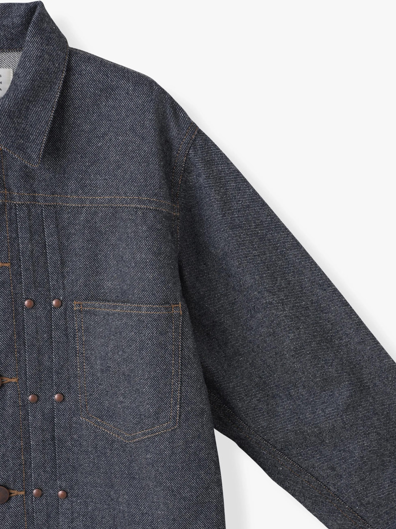 シルクデニム ジャケット 詳細画像 indigo 2