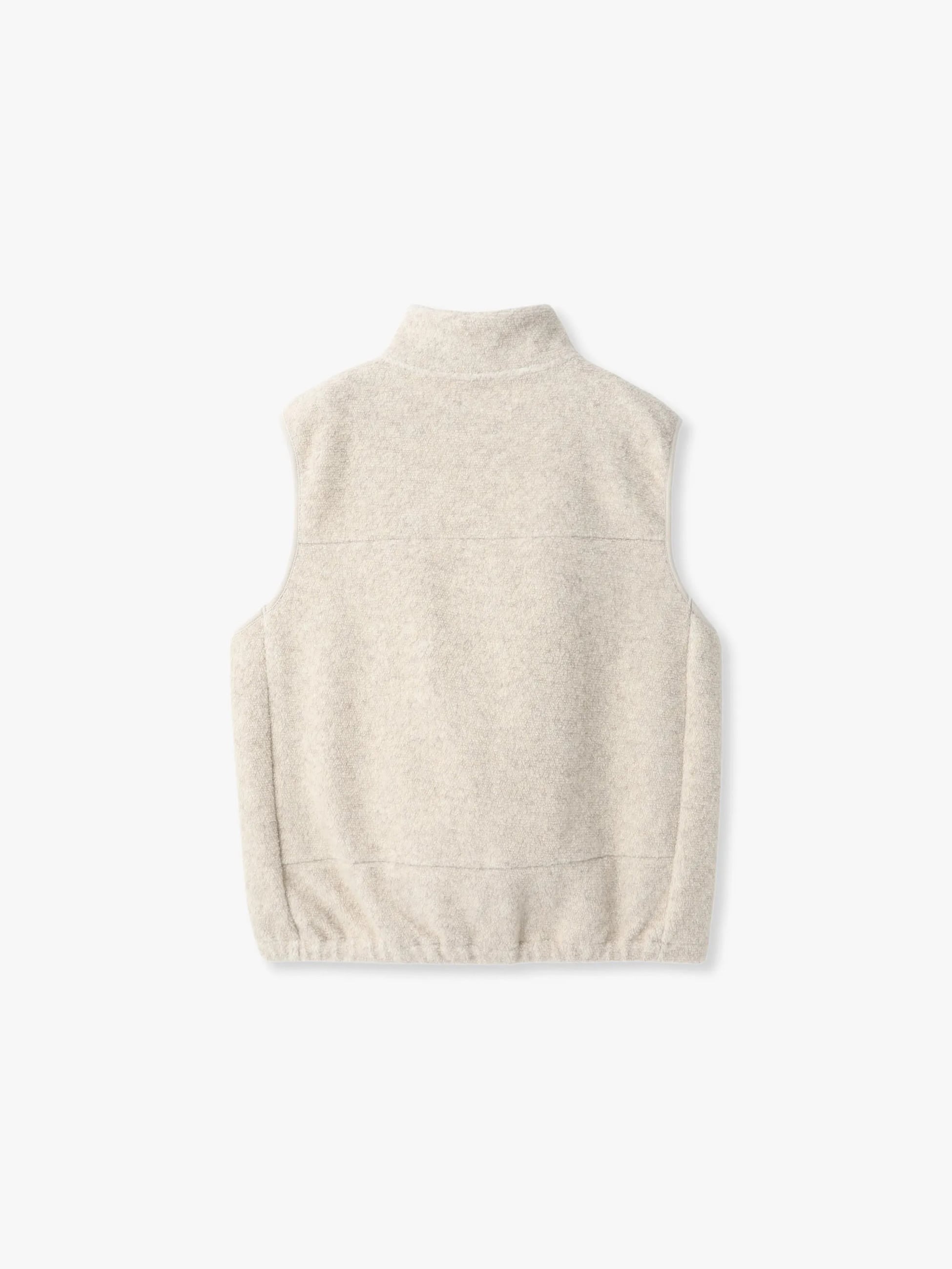 s*★様 最終RHC ウールボアベスト ウール パイル ベスト（アイボリー/グレー）｜RHC(アールエイチ