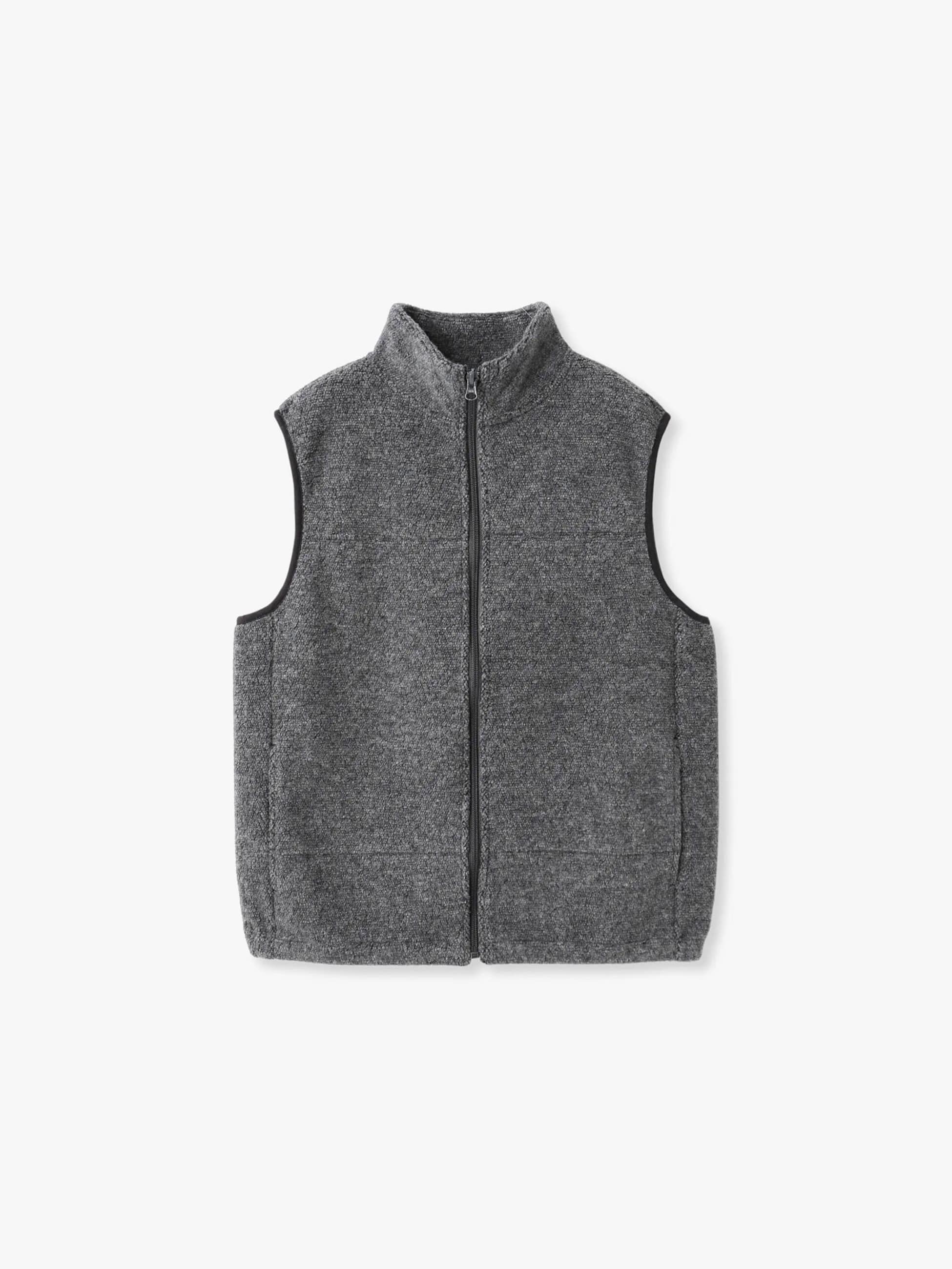 s*★様 最終RHC ウールボアベスト ウールボア ベスト（ベージュ/チャコールグレー）｜RHC(アール