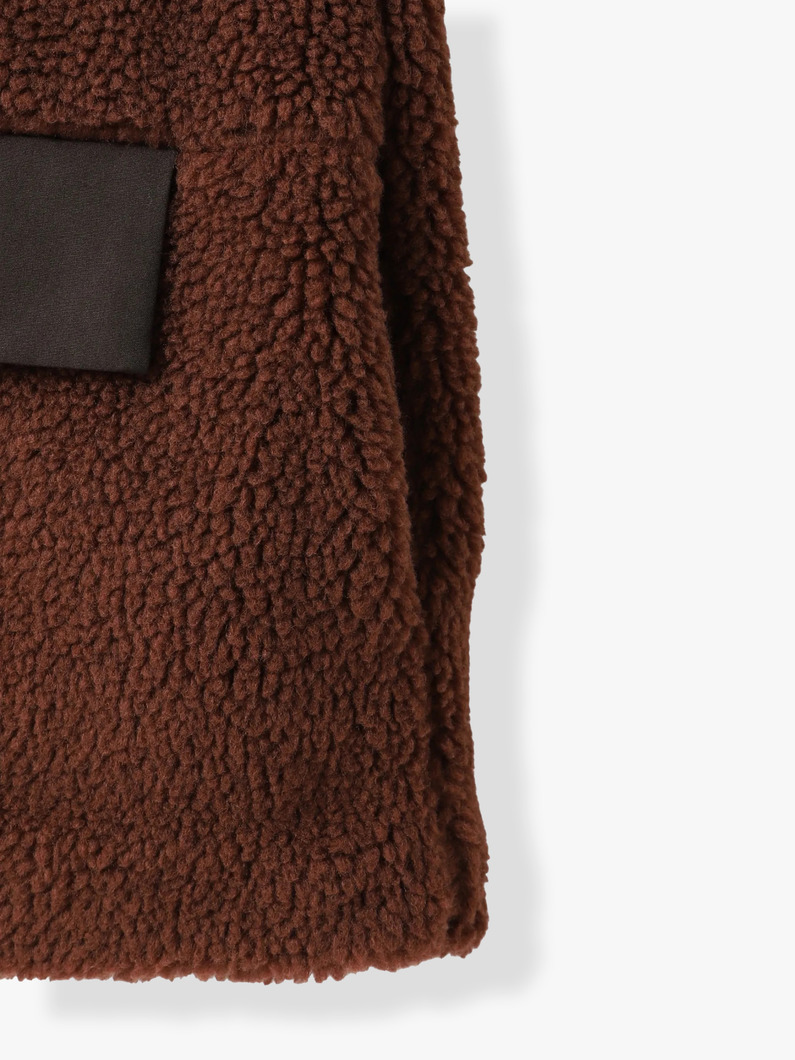 リサイクル シェルタフタ ボアベスト（VL-06-203） 詳細画像 brown 3