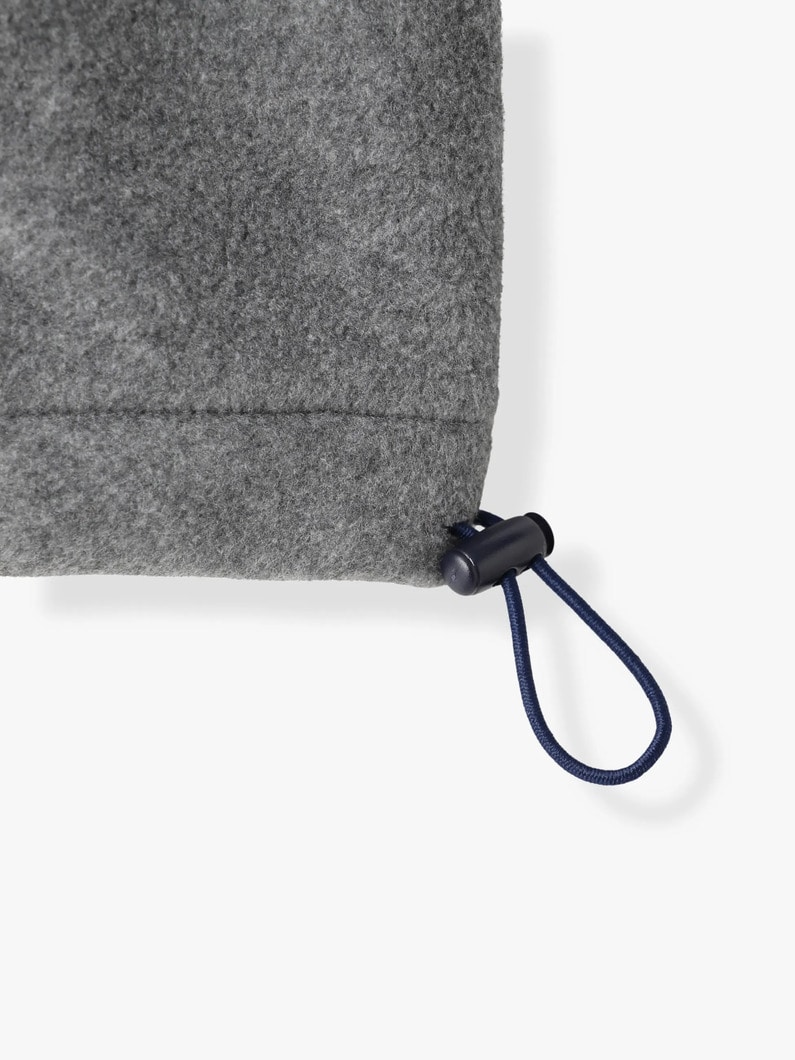 フリース タイトフィット トラックジャケット（グレー） 詳細画像 gray 4