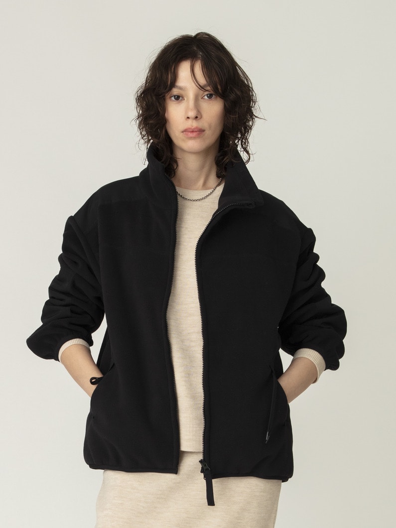 アルペン フリースジャケット 詳細画像 black