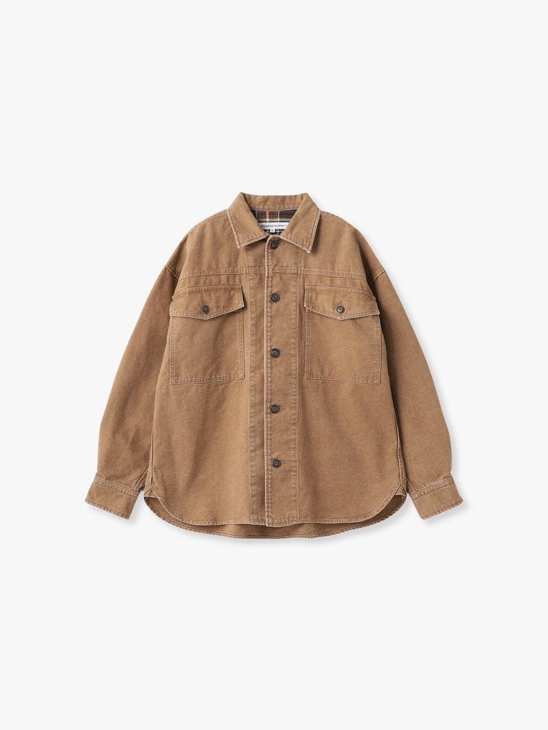 ワーク シャツジャケット 詳細画像 camel 1