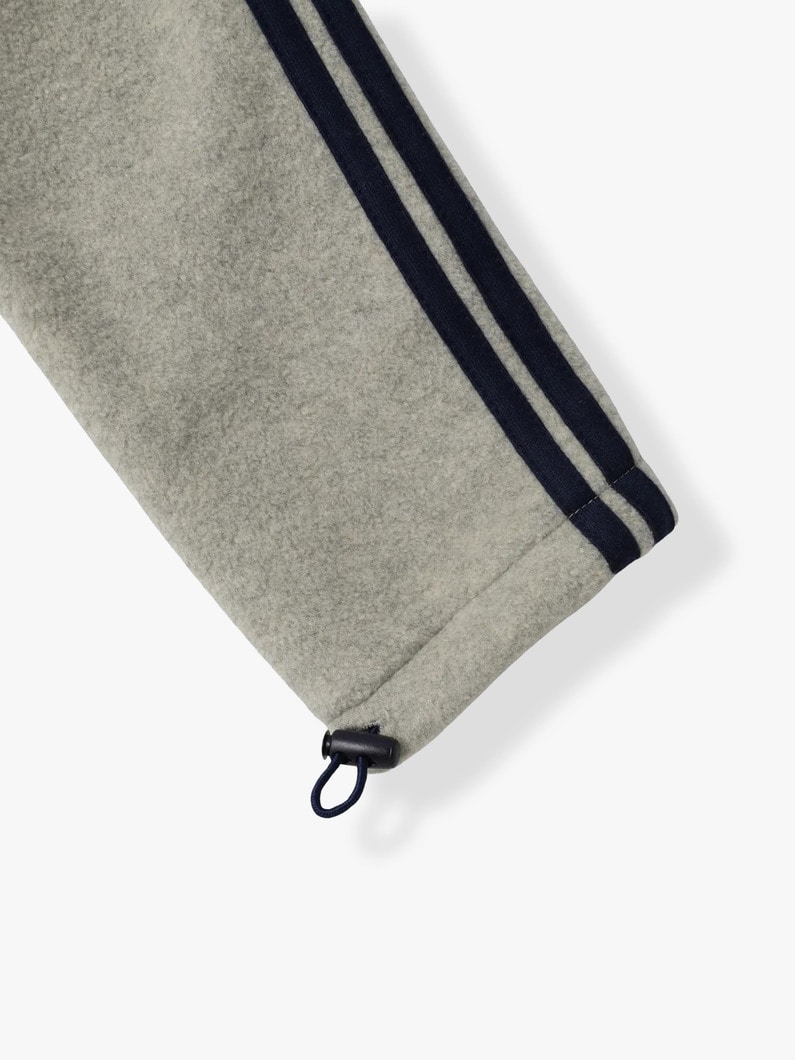 フリース タイトフィット トラックジャケット（レッド/オートミール） 詳細画像 oatmeal 3