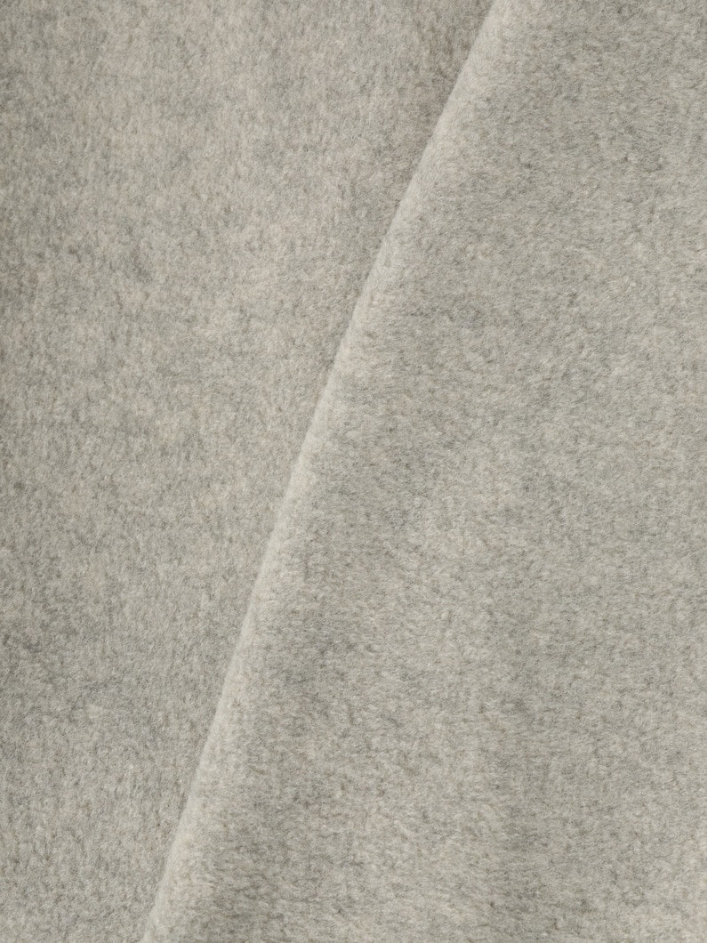 フリース タイトフィット トラックジャケット（レッド/オートミール） 詳細画像 oatmeal 5