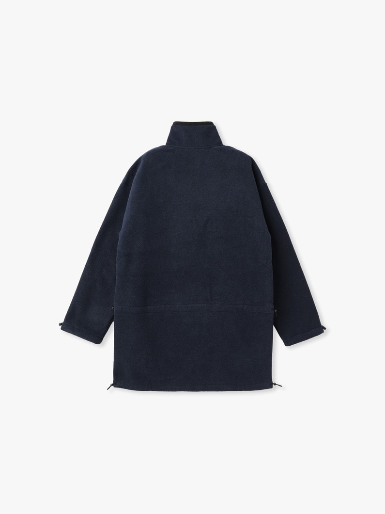 フリース ルーズフィット プルオーバー ブルゾン 詳細画像 navy 1