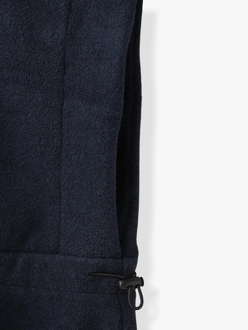 フリース ルーズフィット プルオーバー ブルゾン 詳細画像 navy 3