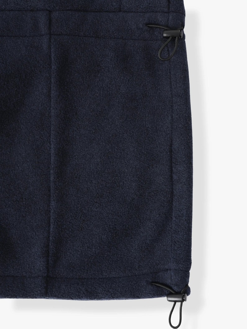 フリース ルーズフィット プルオーバー ブルゾン 詳細画像 navy 4