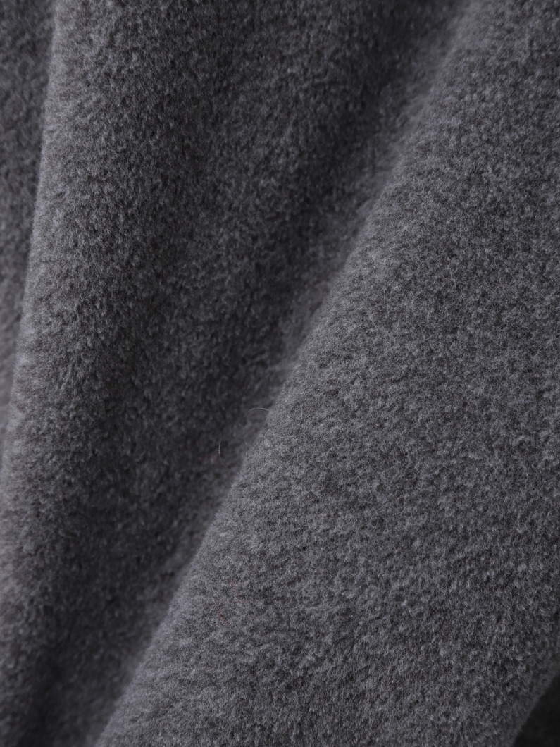 フリース フーディーブルゾン（グレー/ネイビー） 詳細画像 navy 3