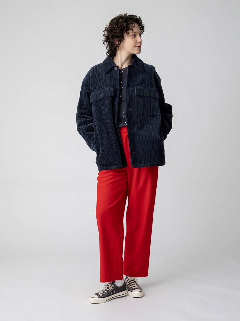 コーデュロイ CPO シャツジャケット 詳細画像 navy 2