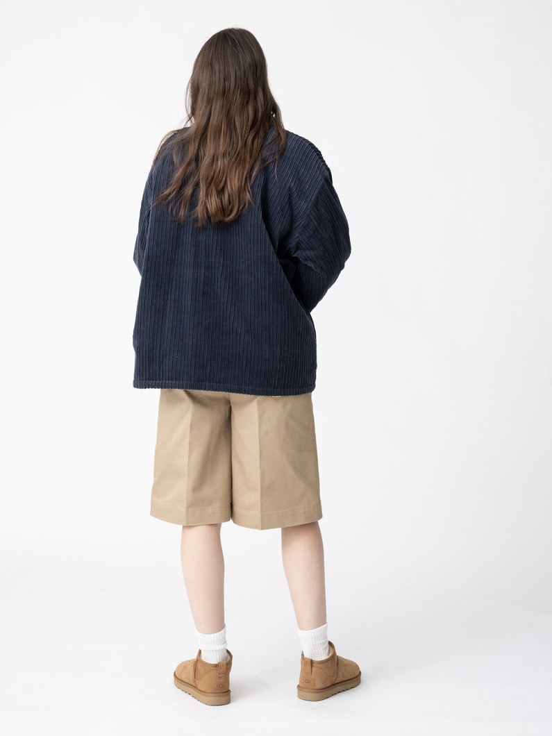 コーデュロイ CPO シャツジャケット 詳細画像 navy 5