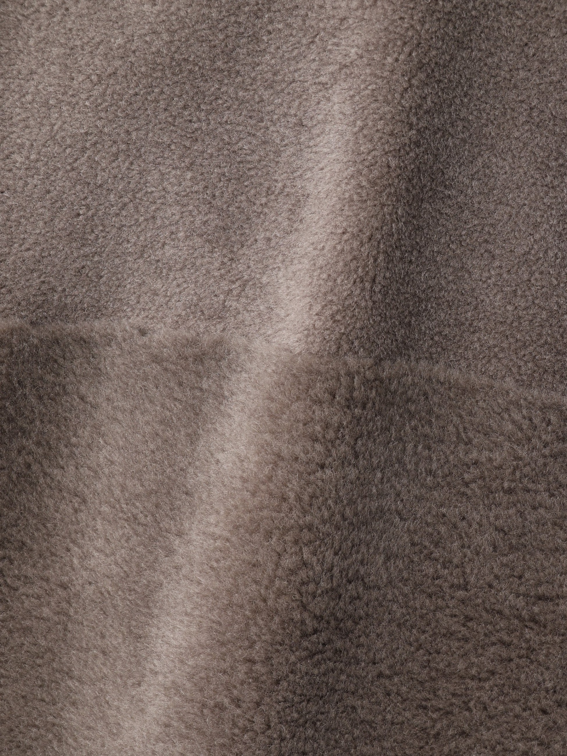 ウール ボア ジャケット（ベージュ/チャコールグレー）｜RHC