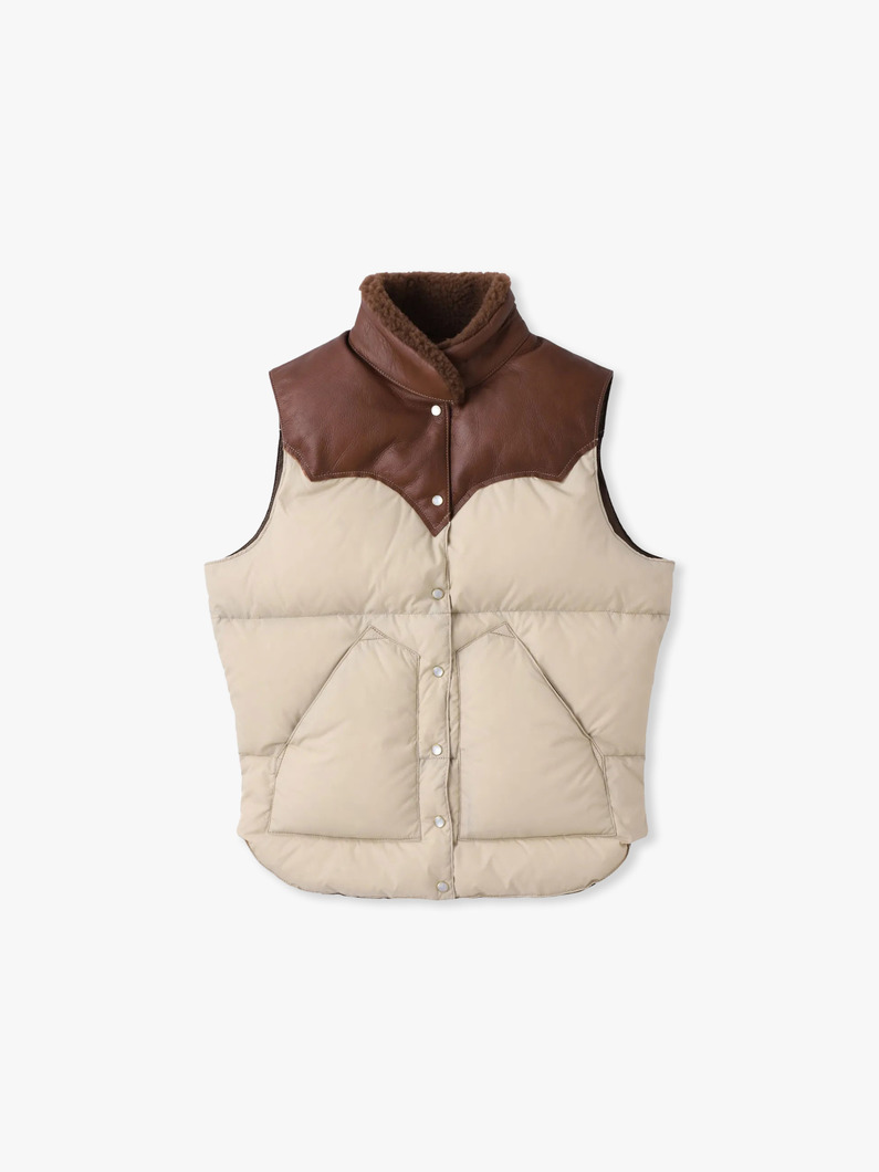 クリスティー ベスト（ベージュ/ブラウン） 詳細画像 beige 4