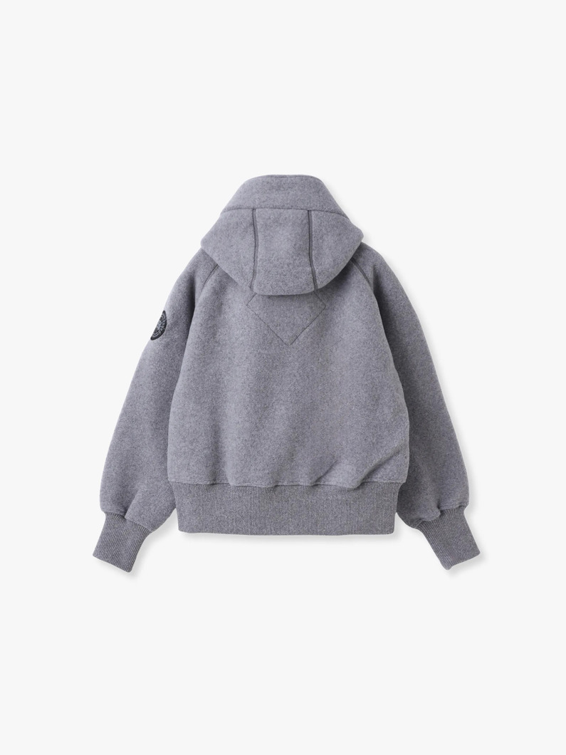 チリワック フリース ボンバー ブラックレーベル（women） 詳細画像 willow gray 1