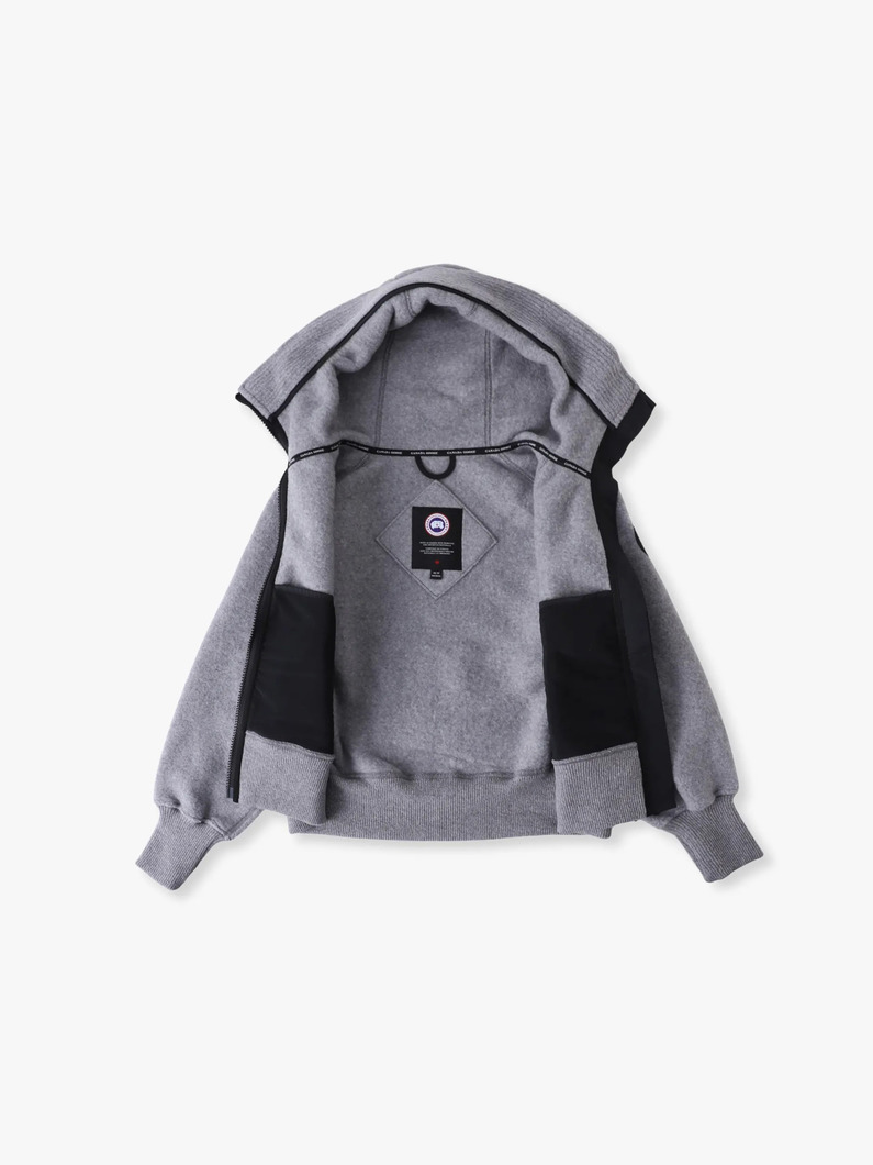 チリワック フリース ボンバー ブラックレーベル（women） 詳細画像 willow gray 2