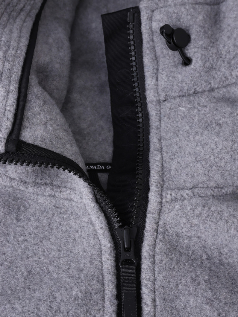 チリワック フリース ボンバー ブラックレーベル（women） 詳細画像 willow gray 3