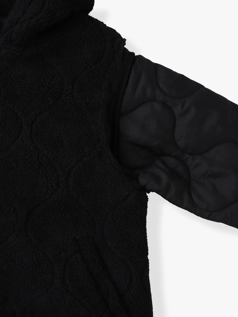 3WAY レイヤード キルティングジャケット 詳細画像 black 2