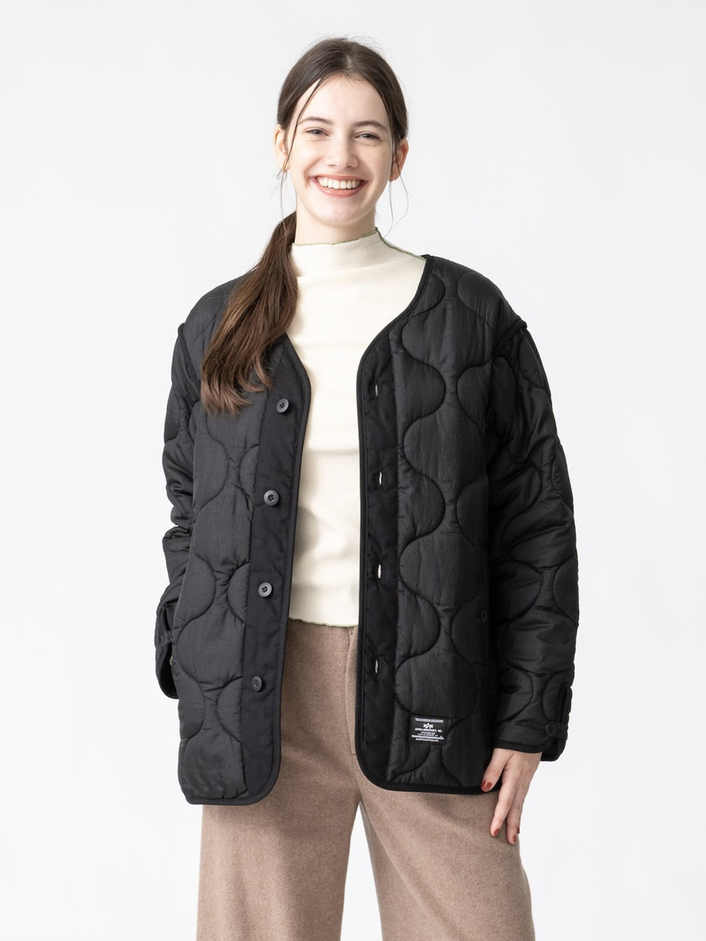 3WAY レイヤード キルティングジャケット｜ALPHA INDUSTRIES(アルファ