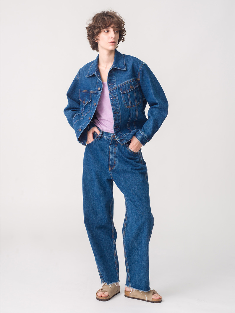 デニムジャケット（インディゴ） 詳細画像 indigo 4