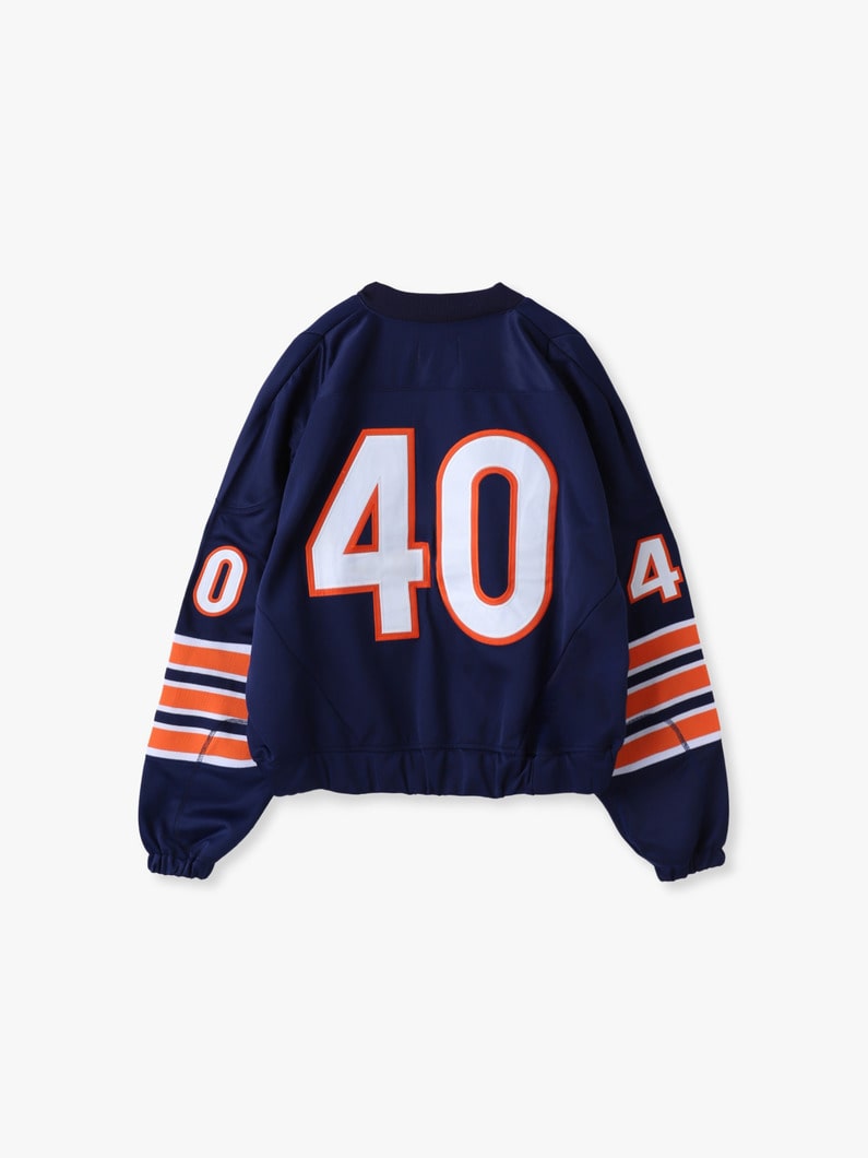 フットボール ジャージー リメイクジャケット 詳細画像 navy 1