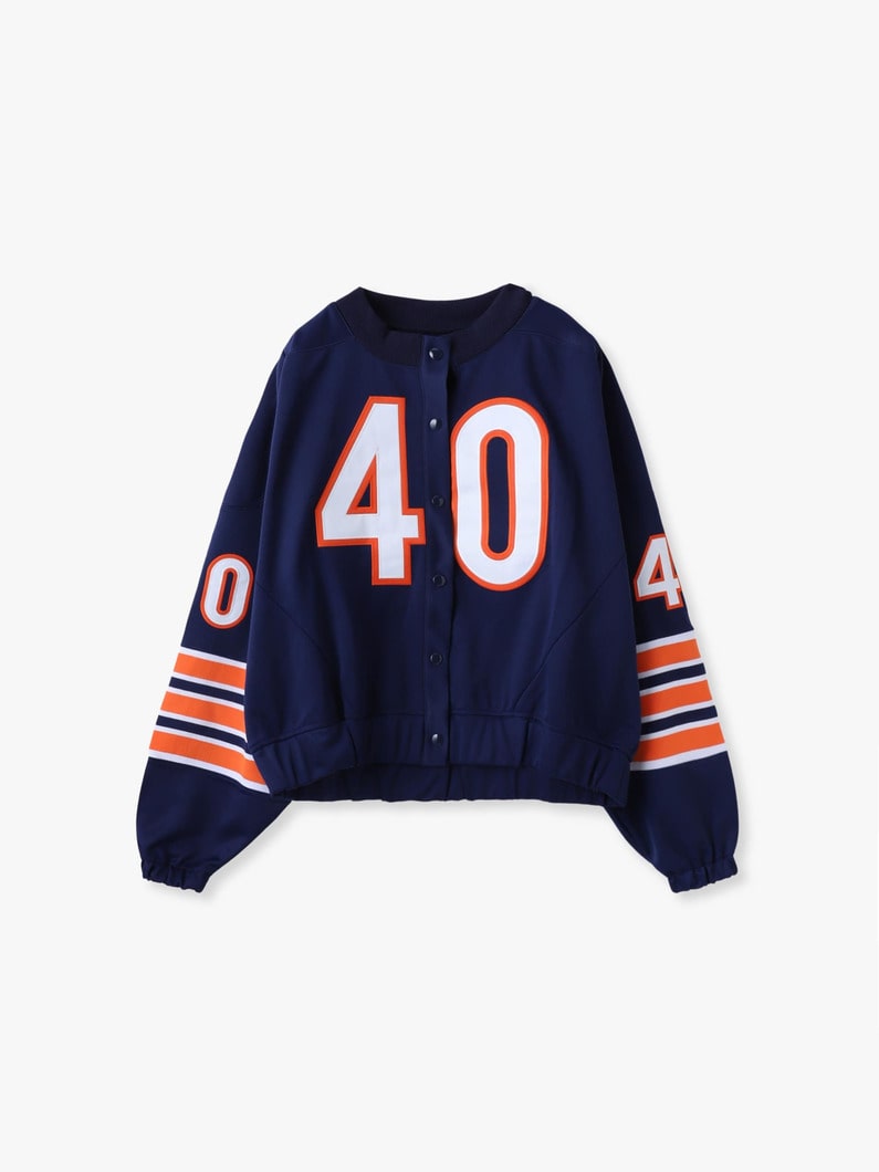 フットボール ジャージー リメイクジャケット 詳細画像 navy 4