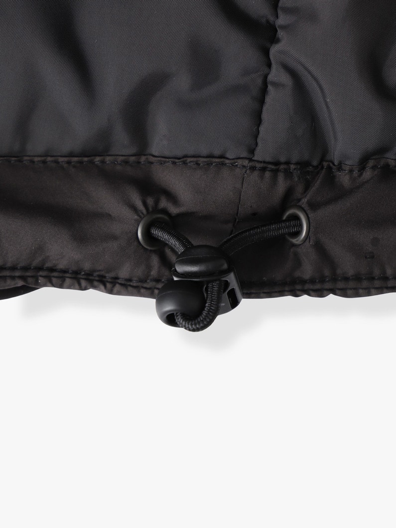 パッファー フーディージャケット（ブラック） 詳細画像 black 3