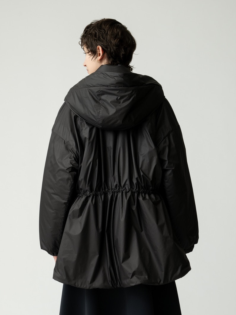 パッファー フーディージャケット（ブラック） 詳細画像 black 4